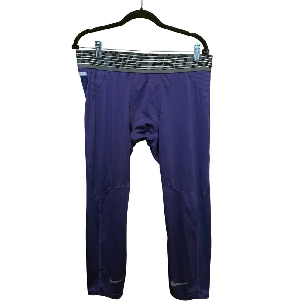 Nike Men's Pro Hypercool Dri-FIT Compression Tights Purple Size 3XL 907367-566